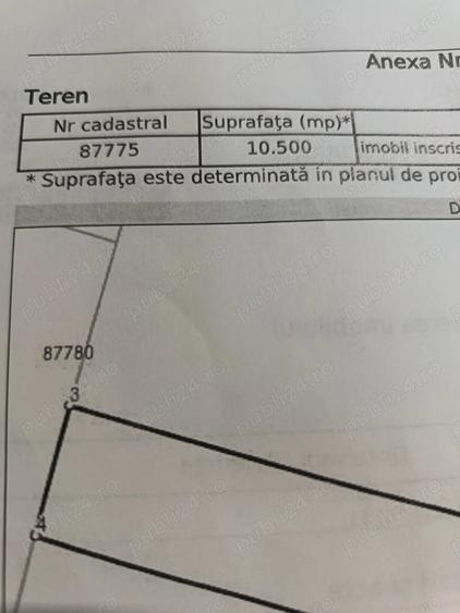 Teren de 2 mp, în Muchea