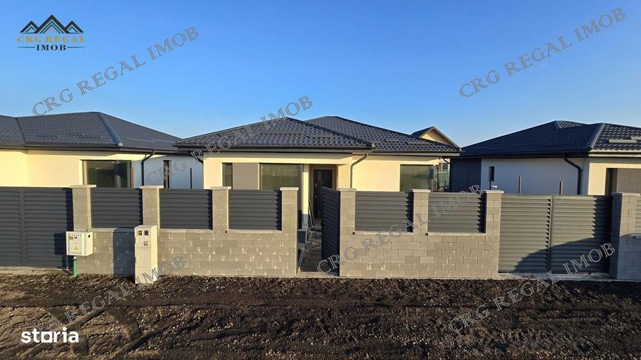 Casa noua cu 3 camere 2 bai teren 375mp curte generoasa Comuna Berceni - 1