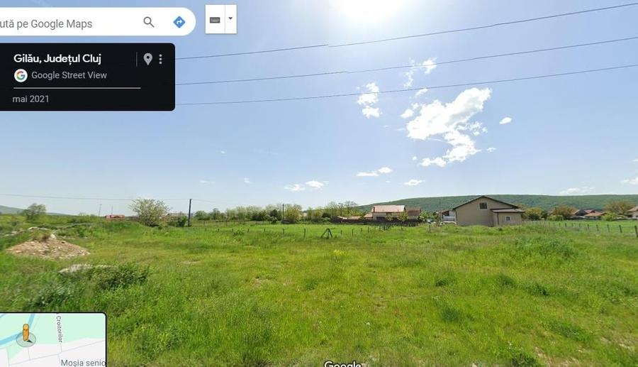 Teren 952mp, front 19 m, duplex in Gilau, zona Braniste - 2