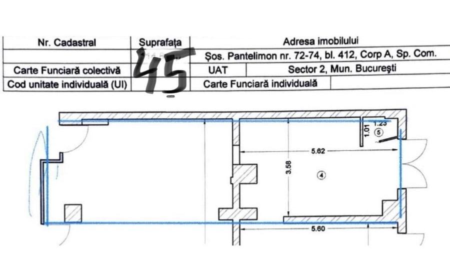 Sos Pantelimon nr 74 inchiriez spatiu comercial 45 mp - 7