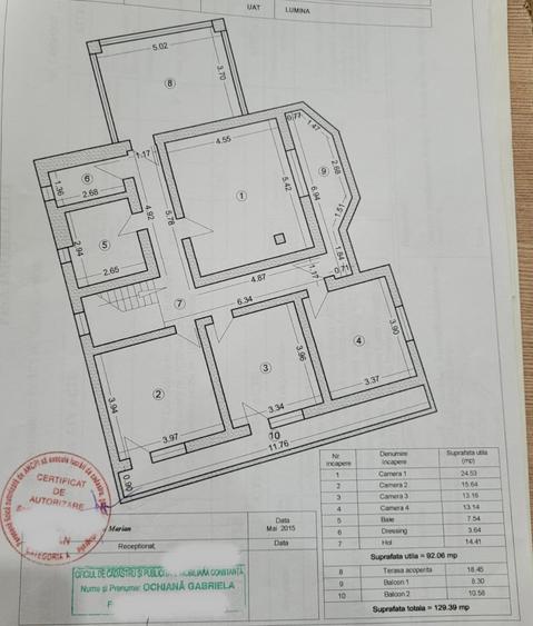 Localitatea Lumina - Central - Vila P+1 - constructie caramida - 742 mp teren - 39