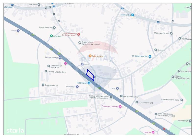 De vanzare teren intravilan 1,366mp Bors / Soseaua Borsului - 1