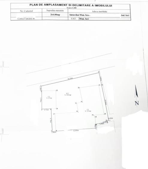 Casă P+M Iași, Podu de Fier - Moara de Vânt 4 Camere garaj si beci, 264mp Teren - 24