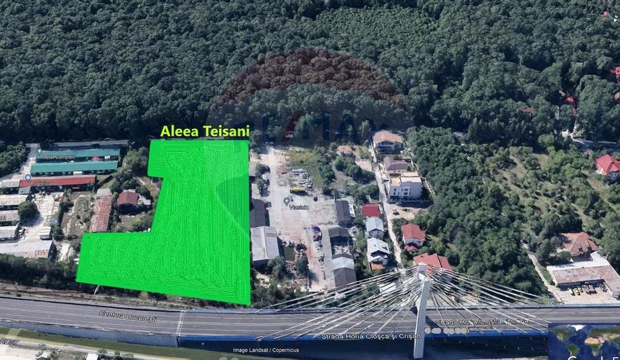 Teren investitie, 9690 mp, Aleea Teisani,sector 1 - 1
