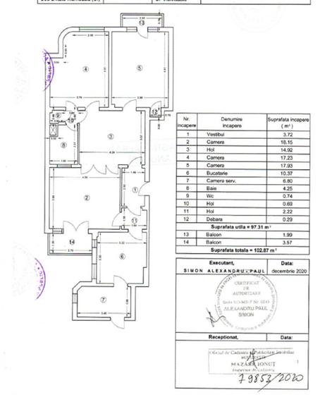 Apartament interbelic generos• Renovări moderne • Strada Armenească - 9