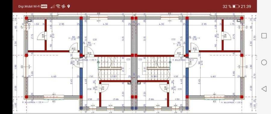 Casa cuplată 3 camere in Dezmir, teren 250 mp, utili 114 mp - 2
