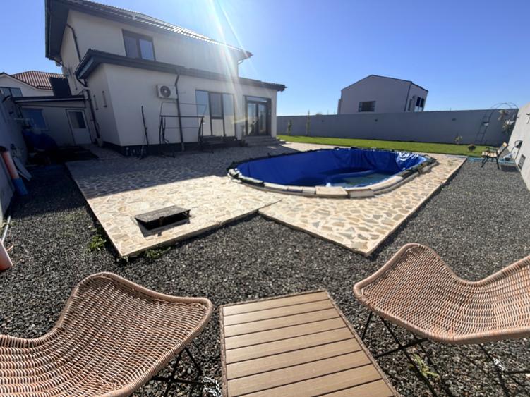 Casa moderna cu piscina P+1. 5 cam. Teren 603 mp - 2