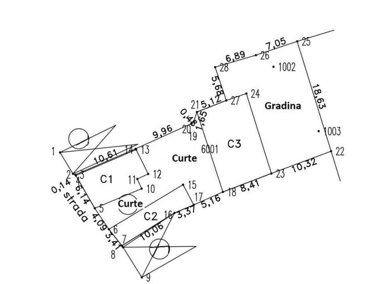 Casa individuala de vanzare Sibiu / Poplaca 580mp - 1