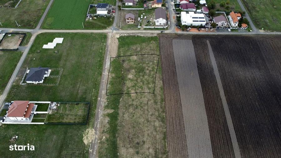 Comision 0% Teren 818 mp pentru duplex | 2 fronturi stradale | Mosnit - 4