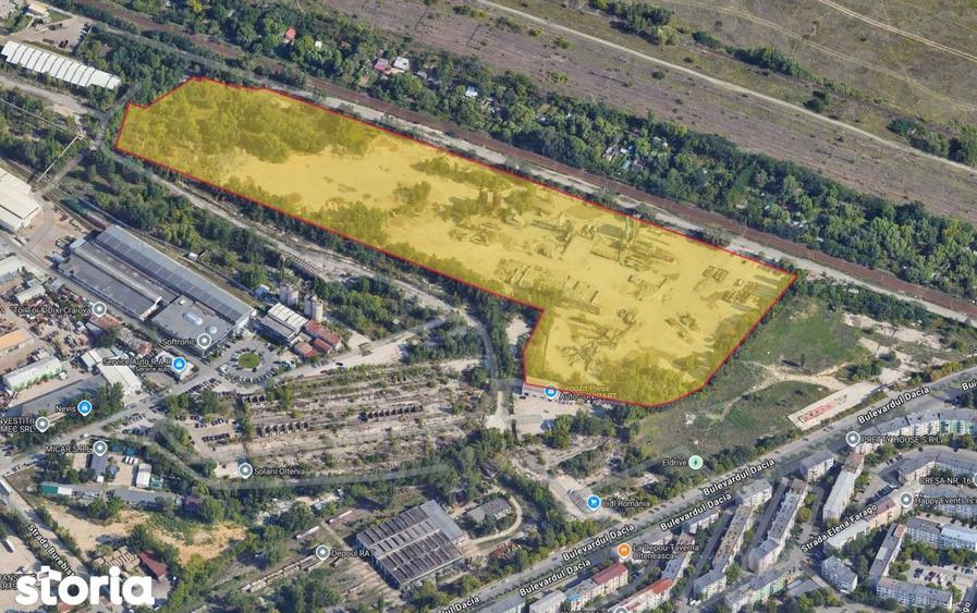 CRAIOVA - Bd. Dacia, Spatiu de Productie cu teren 6.3 ha - 1
