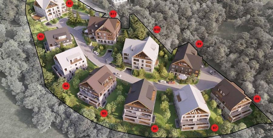 Apartament 3 camere – Stejeriș II, Drumul Poienii | Vedere panoramică - 5