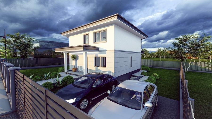 De vanzare casa, 5 camere, 119 mp, Miroslava, 100m de gradinita , Cod 161382 - 1