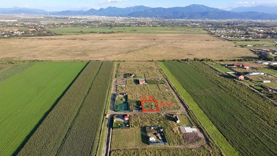 Proprietar teren constructii 439 MP Brasov | PUZ si curent la teren - 1