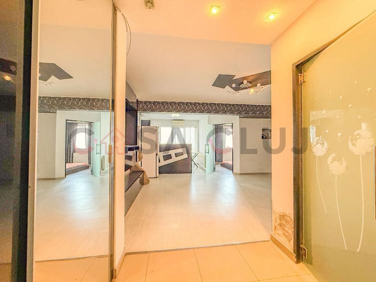 Apartament cu 2 camere semidecomandat, mobilat în Calea Turzii
