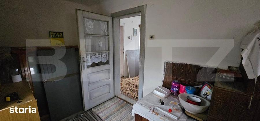 Casă cu 2 camere cu Teren 1200 Mp în Brănești