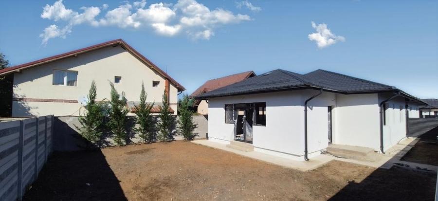 Domnesti, casa parter cu placa beton 130 000 € - 1