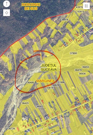 Teren 3.552 mp de vanzare (scrie pe whatsapp) Marginea, zona Dealu Fatului - 3