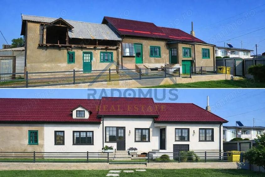 Casa Valea Calugareasca -Teren 1186 mp -Curte Amenajata - 200 m - DN1B - 13