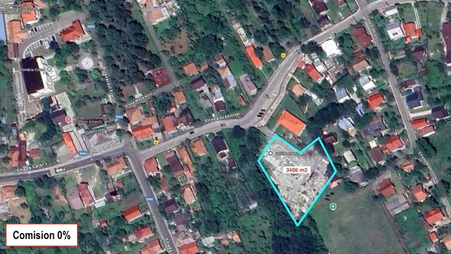 Teren centru comercial Cornu – zonă premium, fără competiție - 1