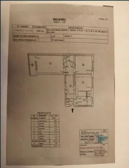 Apartament 3 Camere,Dristor,Metrou,Mall,Decomandat,Etaj,2/10 - 1