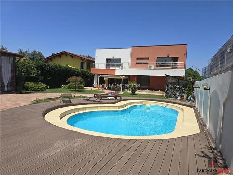 Vila eleganta S+P+1+M - Pipera / Drumul negru / 1170mp teren