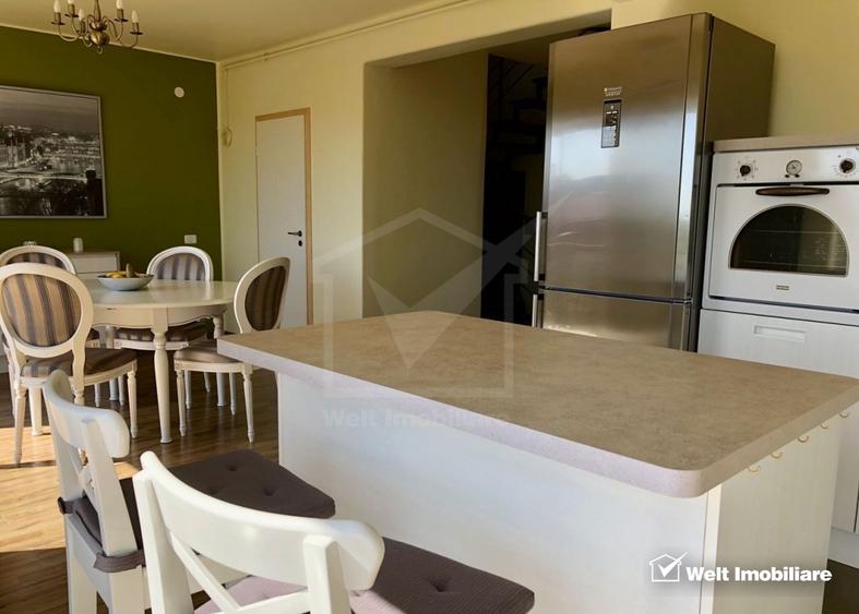 Apartament cu 4 camere semidecomandat, mobilat în Europa