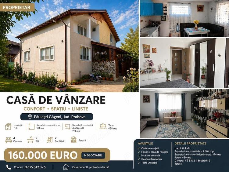 Casa De Vanzare P+M - 1