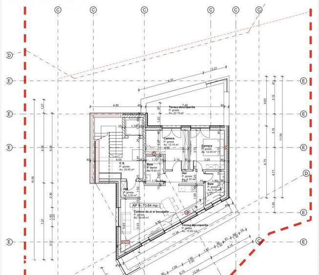 Teren pentru bloc, 1082 mp, HCL, Manastur - 6