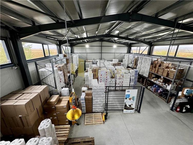 Vanzare hala industriala cu platforma betonata, in Paulestii Noi, acces tir - 2