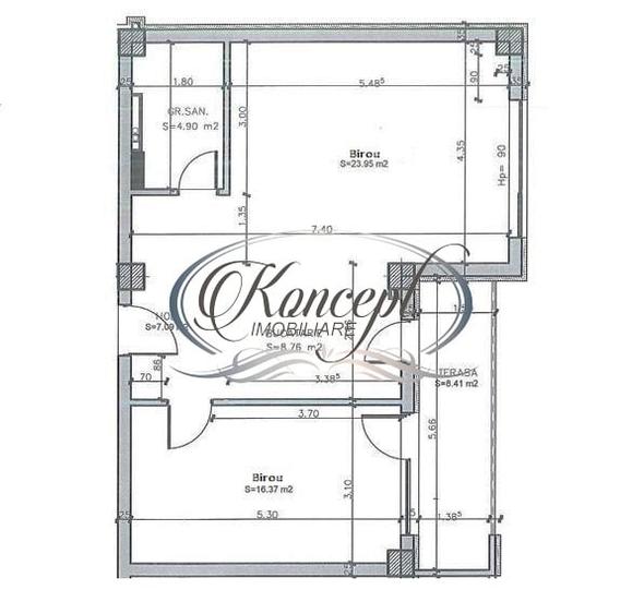 Spatiu birou cu dotari premium si parcare, semicentral - 3