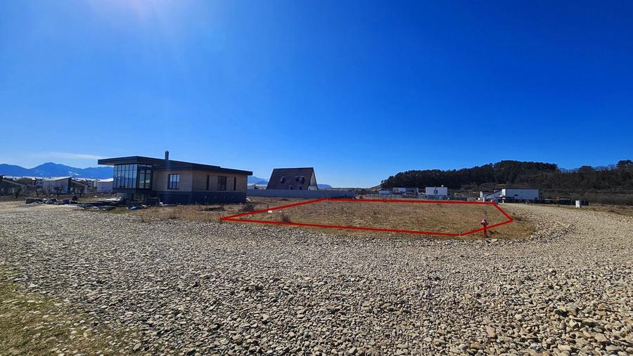 Sanpetru-Teren deosebit 760 mp – zona Dealul Lempeș, utilități, proiect casa - 8