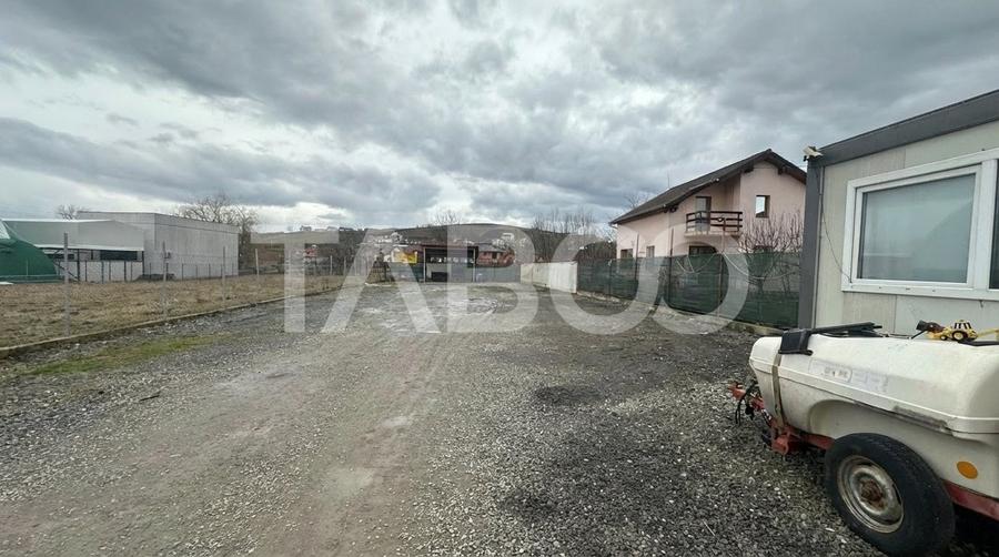 Teren de inchiriat 700mp cu intrare la drum principal Sura Mare Sibiu - 3
