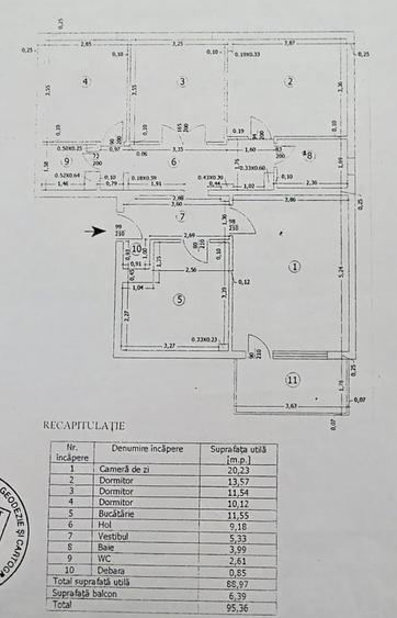 4 camere – Decebal / Mesterul Manole • Parter • 95 mp • Bloc 1990-COMSION 0% - 26