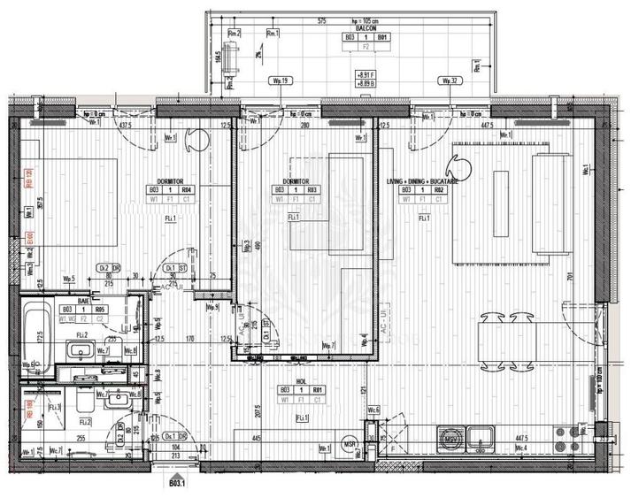 3 CAMERE // PLEIADES RESIDENCE // MOBILAT SI UTILAT - 4