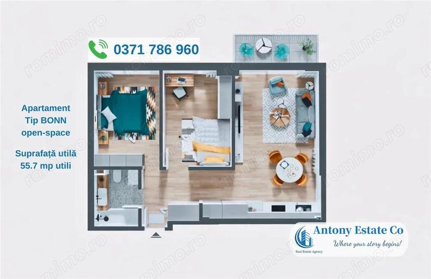 PRIMA ARENA Apartamente noi 3 camere - pret dezvoltator, Iosia - 3