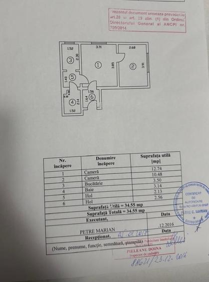 Apartament 2 camere de vânzare – Bd. 1 Decembrie 1918 – Piața Trapezului – - 18