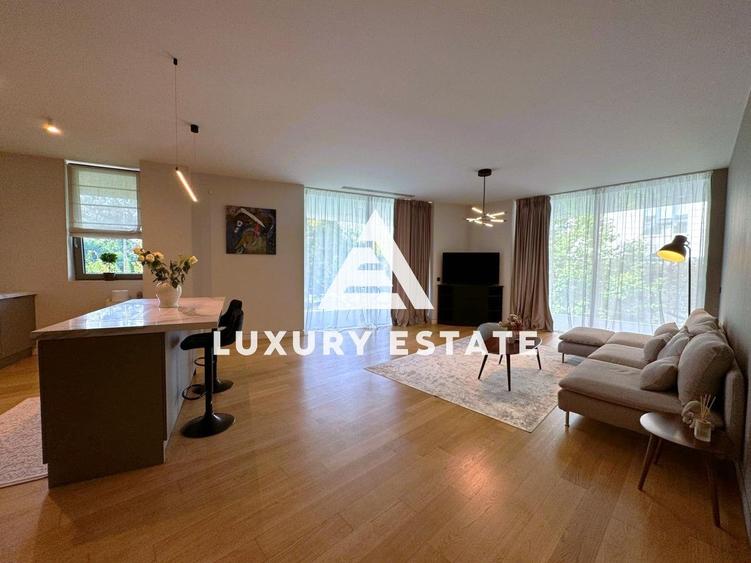 Inchiriere apartament  3 camere mobilat in zona Floreasca vedere libera - 15