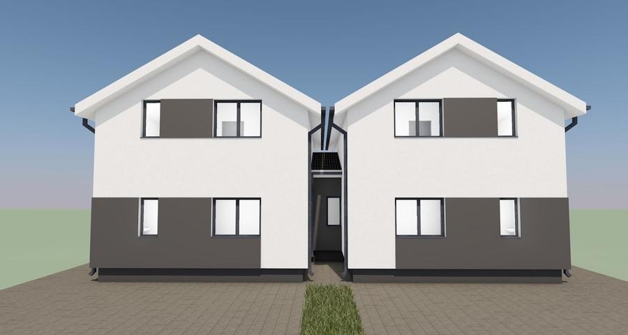 Duplex modern în Moșnița Nouă Comision 0% - 3