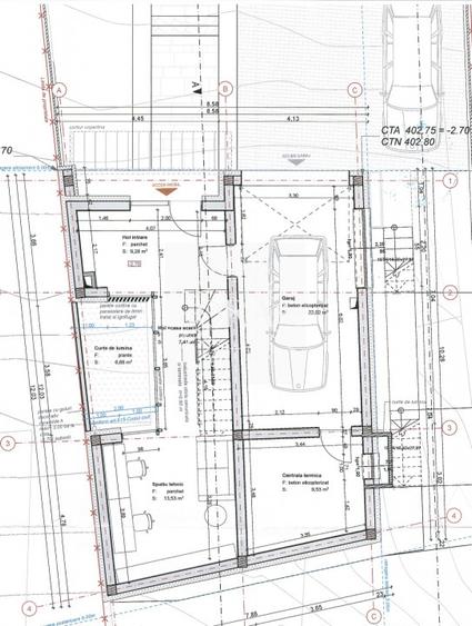 CASA INDIVIDUALA CU CF - SEMIFINISATA - CU CF - CARTIERUL GRUIA - 10