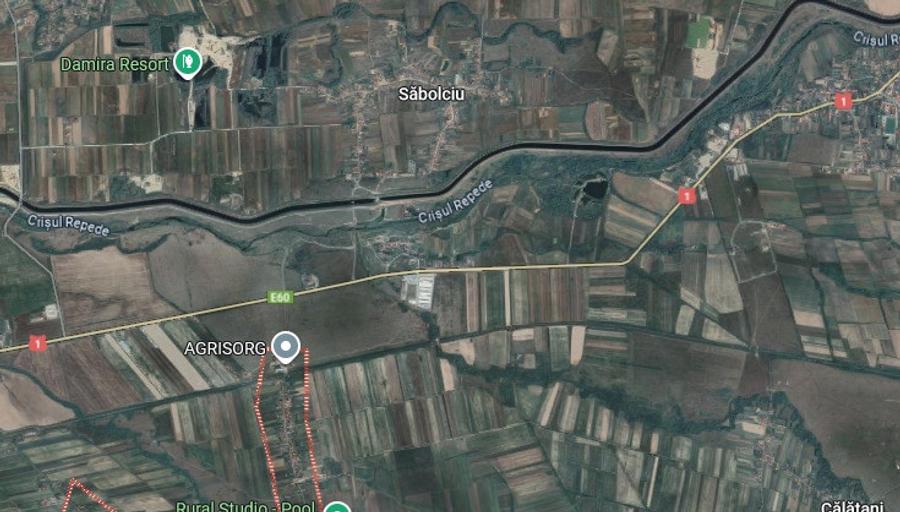 Teren intravilan cu front la E60, Sacadat, Bihor - 1