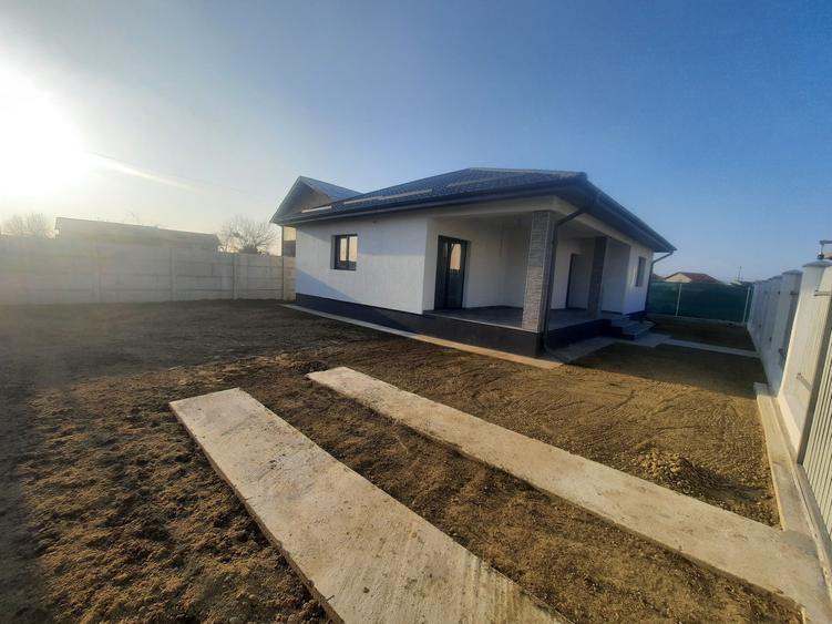 Domnesti-Teghes langa padure / Casa individuala 3 camere, Placa beton - 7