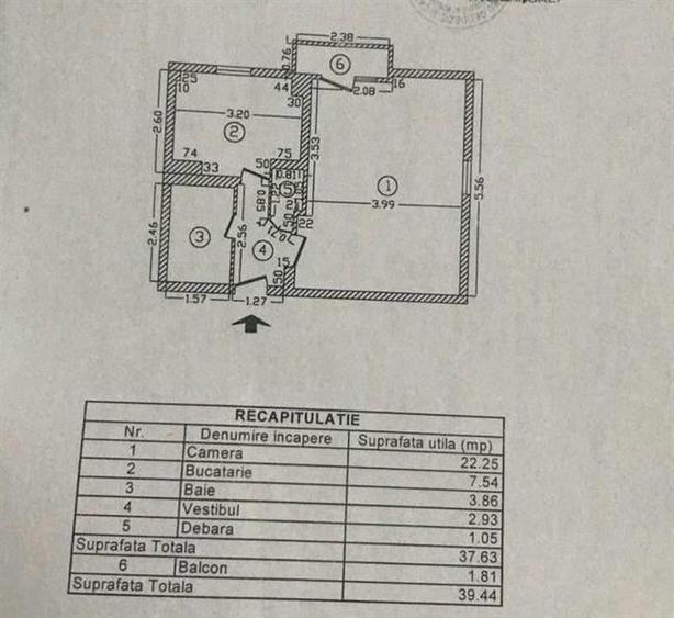 Garsoniera Mircea Voda/Vedere Splai/Bloc Monolit - 8