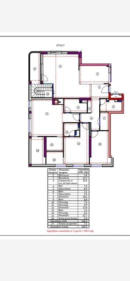 Penthouse cu 4 camere, 372 mp inclus terasa , la 200 m de rond Pipera - 16