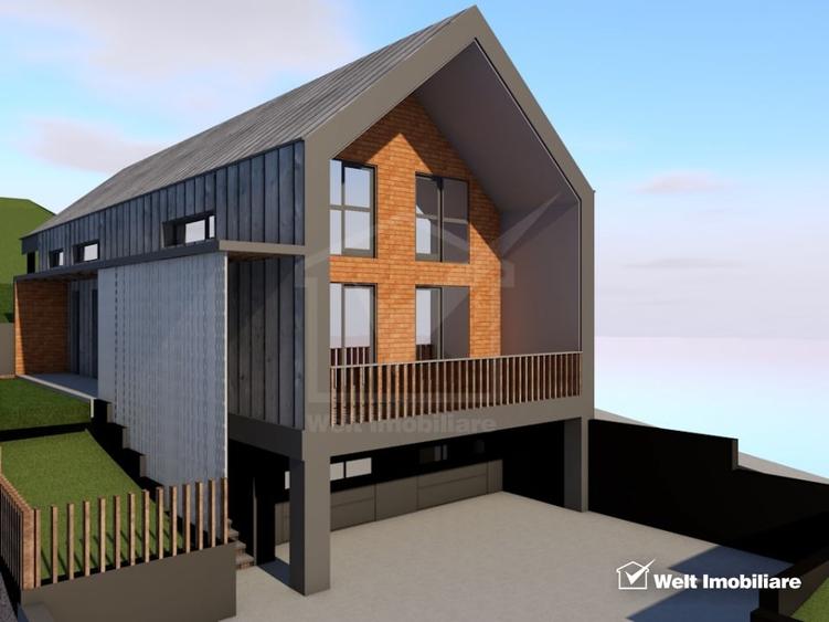 Teren construibil cu proiect casa in Feleacu-Cluj - 1