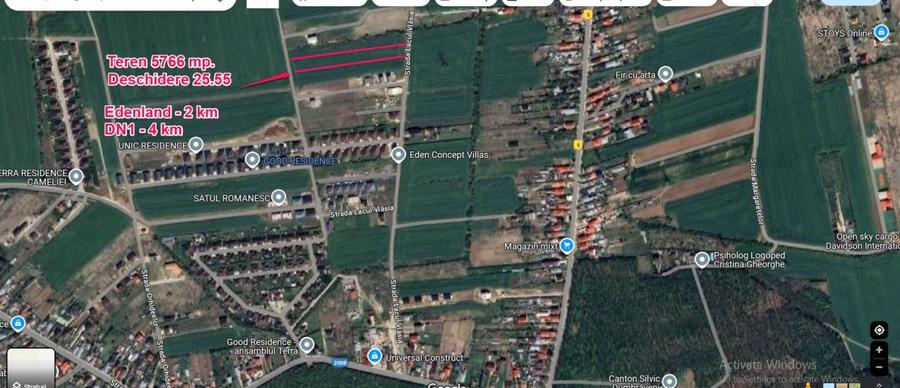 De vanzare teren intravilan toate utilitatile Balotesti - 1