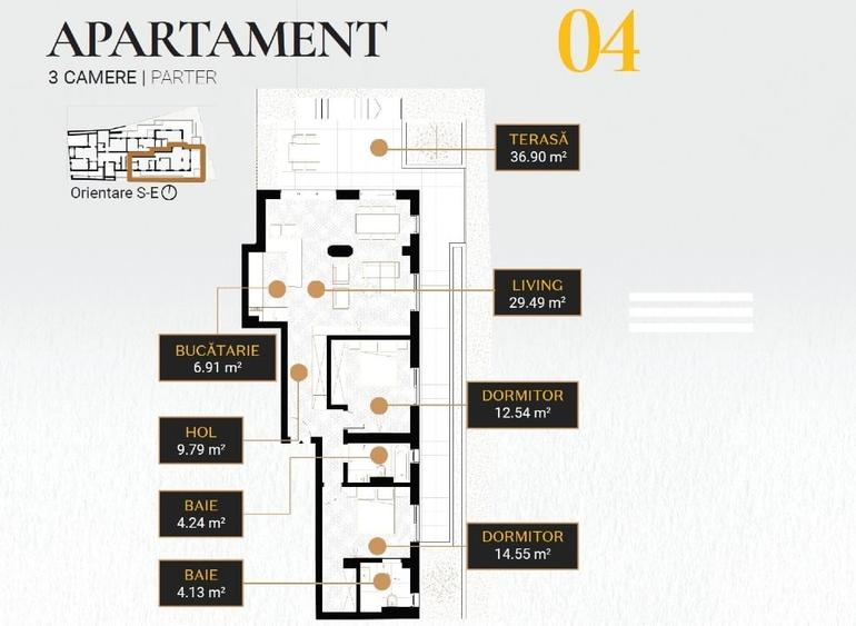 Parter Nou cu Gradina de Vanzare - Zona Unirii Bucuresti - Bloc 2026 - 9