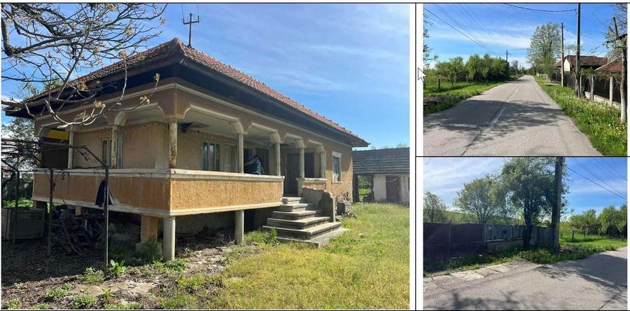 Teren + casa de vanzare 6862 mp sat stroiesti comuna arcani gorj - 1