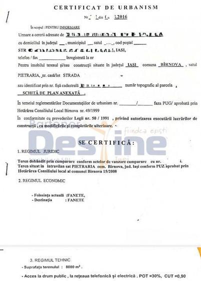 Teren intravilan 8000mp, Comuna Barnova Iasi - 3