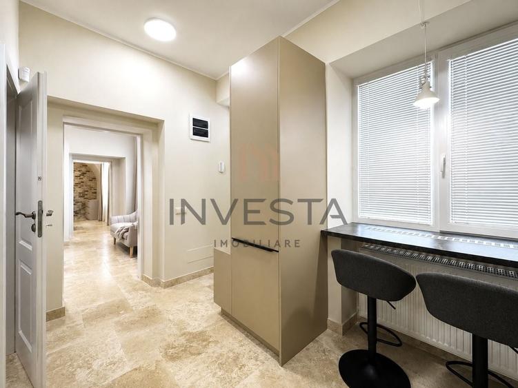 Apartament cu 2 camere decomandat, mobilat în Ultracentral