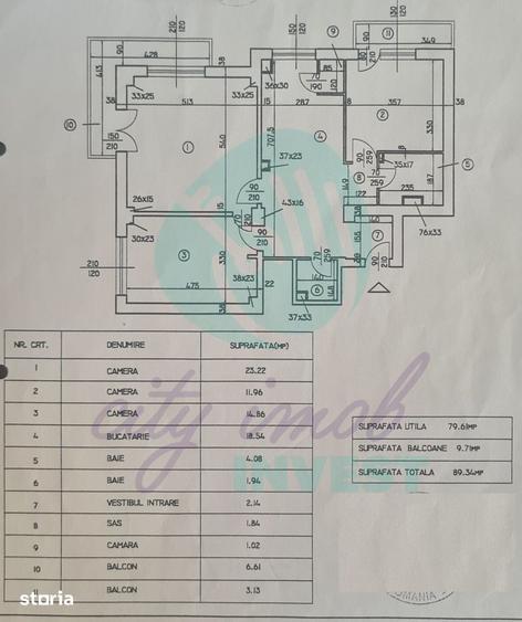 Apartament 3 camere luminos, Mantuleasa Armeneasca - 10